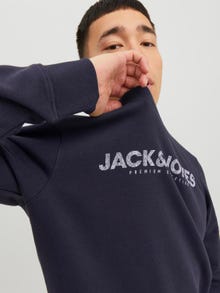 Jack & Jones Logotyp Crewneck tröja -Perfect Navy - 12234770