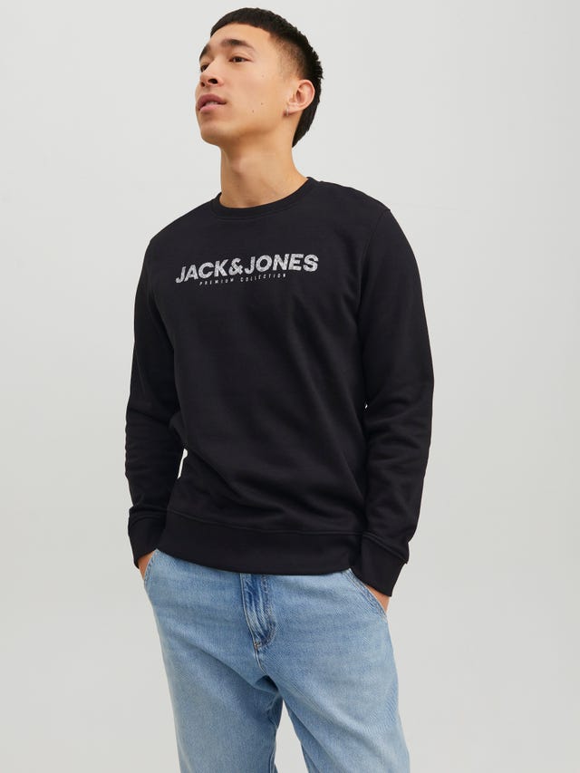 Jack & Jones Logo Genser med rund hals - 12234770