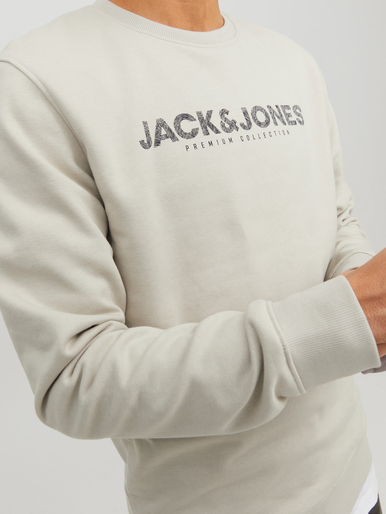 Jack & Jones Sweat à col rond Logo -Moonstruck - 12234770