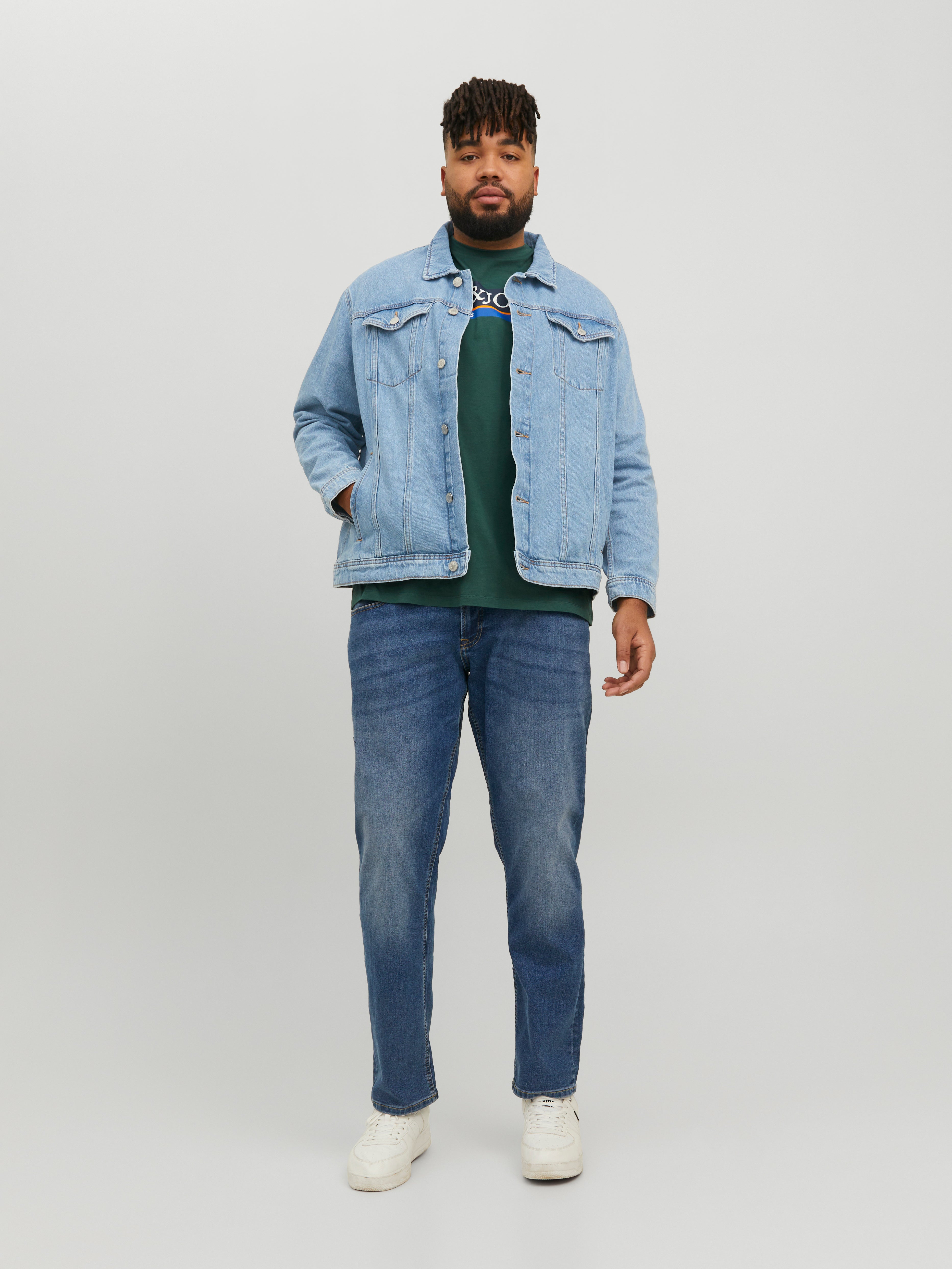 Plus Size Jeansjacke | Mittelblau | Jack & Jones® 