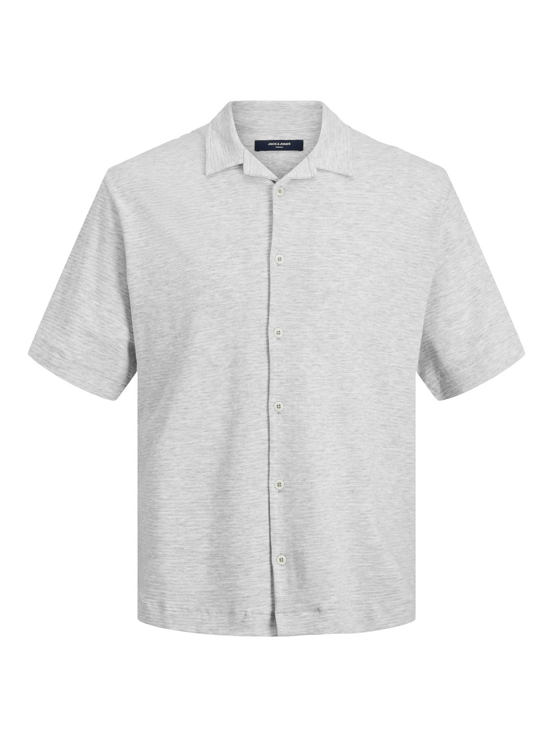 Jack & Jones Regular Fit Resort-skjorte -Light Grey Melange - 12234801