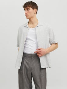 Jack & Jones Regular Fit Resort overhemd -Light Grey Melange - 12234801