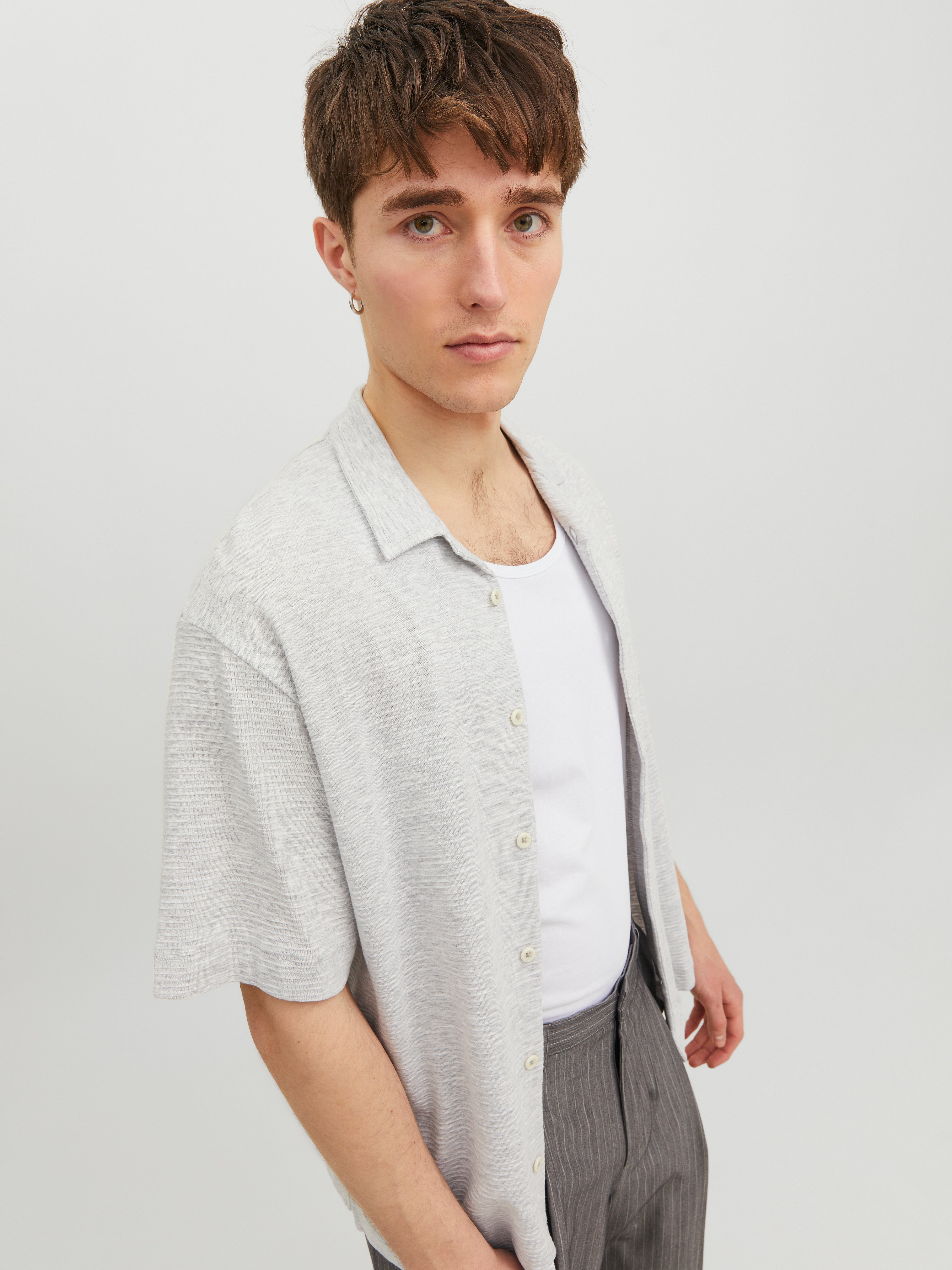 Jack & Jones Tshirt Uomo Oversize Fit JJECHARGE Confezione Da 3 - Foto 3