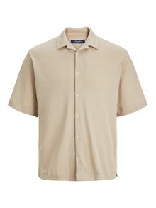 Jack & Jones Regular Fit Resort-skjorte -White Pepper - 12234801