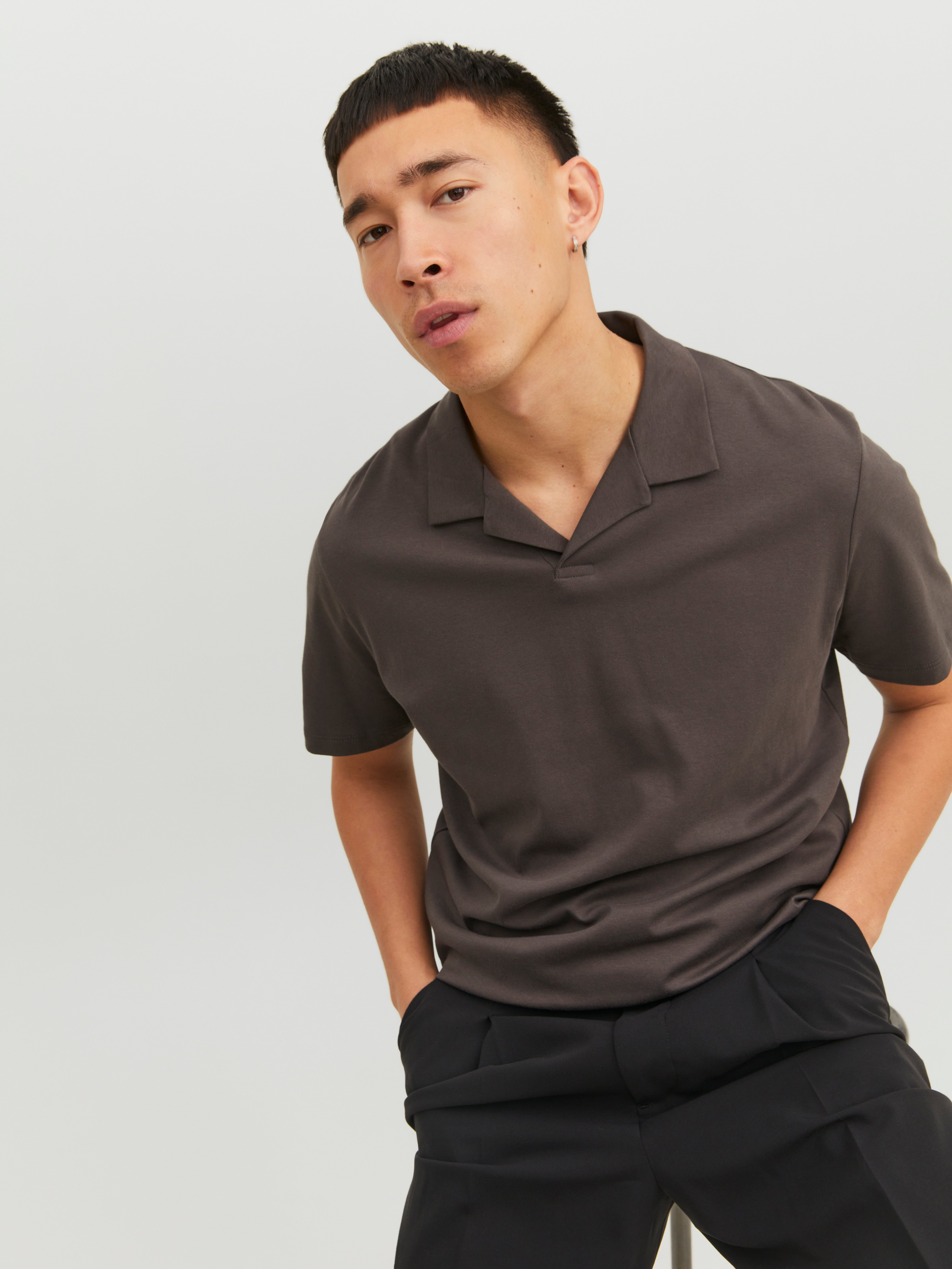 Jack & Jones Plain Shirt collar Polo - 12234921