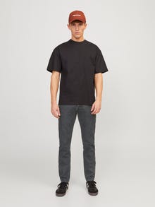 Jack & Jones JJIMIKE JJORIGINAL MF 706 Komfortowe dopasowane dzinsy -Black - 12235032