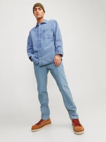 Jack & Jones JJIMIKE JJORIGINAL MF 704 Jeans tapered fit -Blue Denim - 12235040