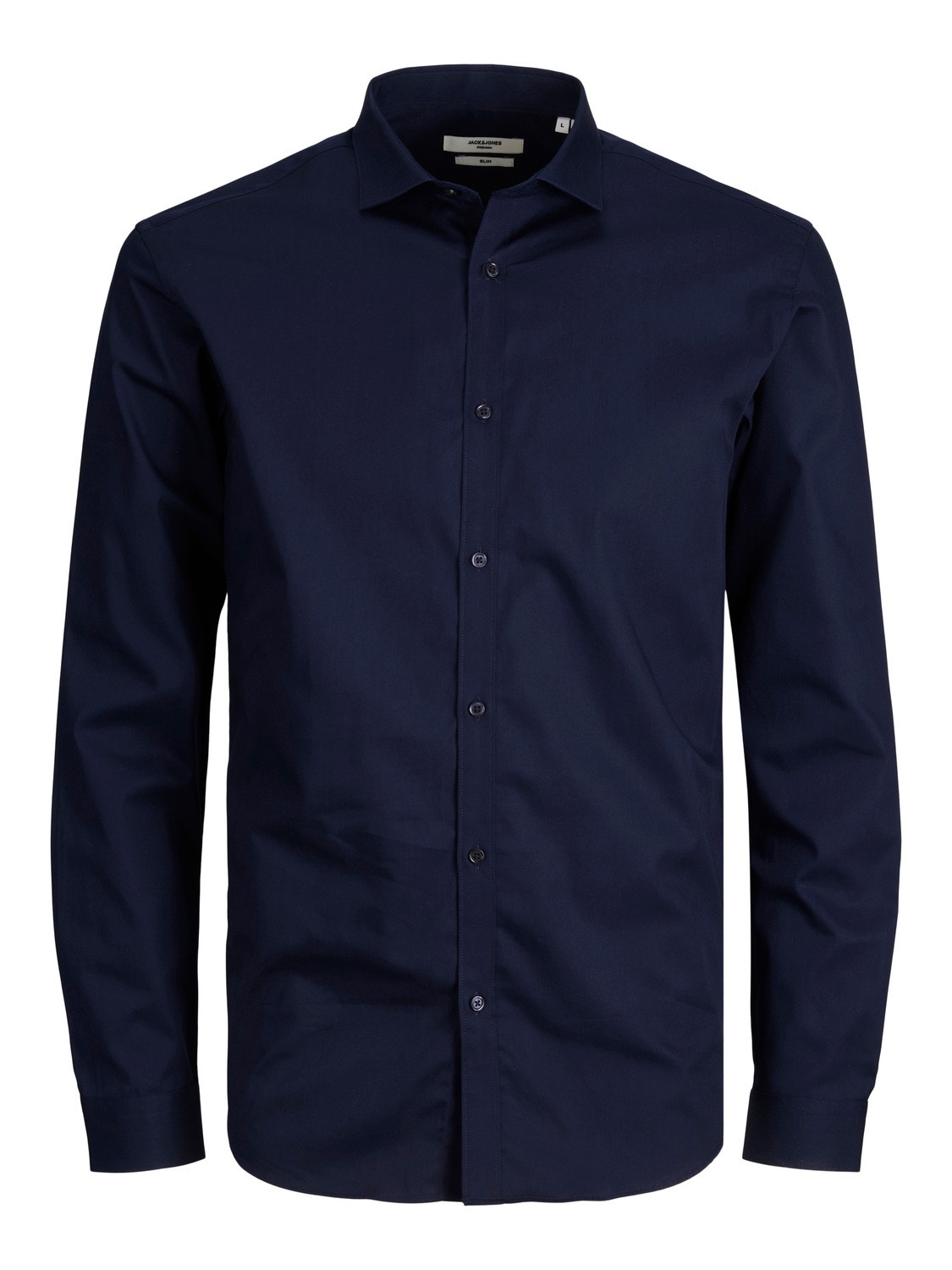 Jack & Jones Plus Size Loose Fit Oficialūs marškiniai -Navy Blazer - 12235157
