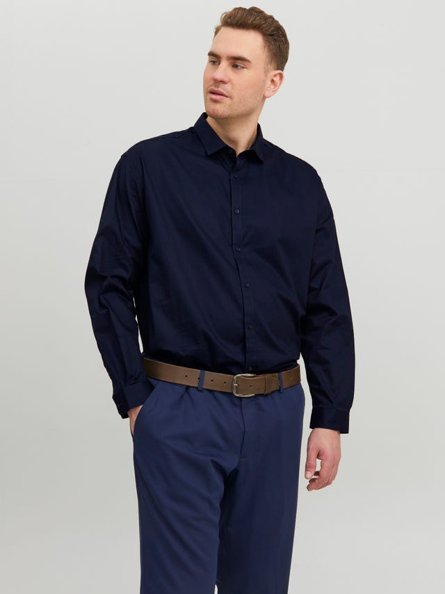 Jack & Jones Plus Size Loose Fit Formeel overhemd - 12235157