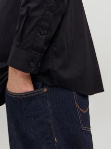 Jack & Jones Plus Size Camisa formal Loose Fit -Black - 12235157