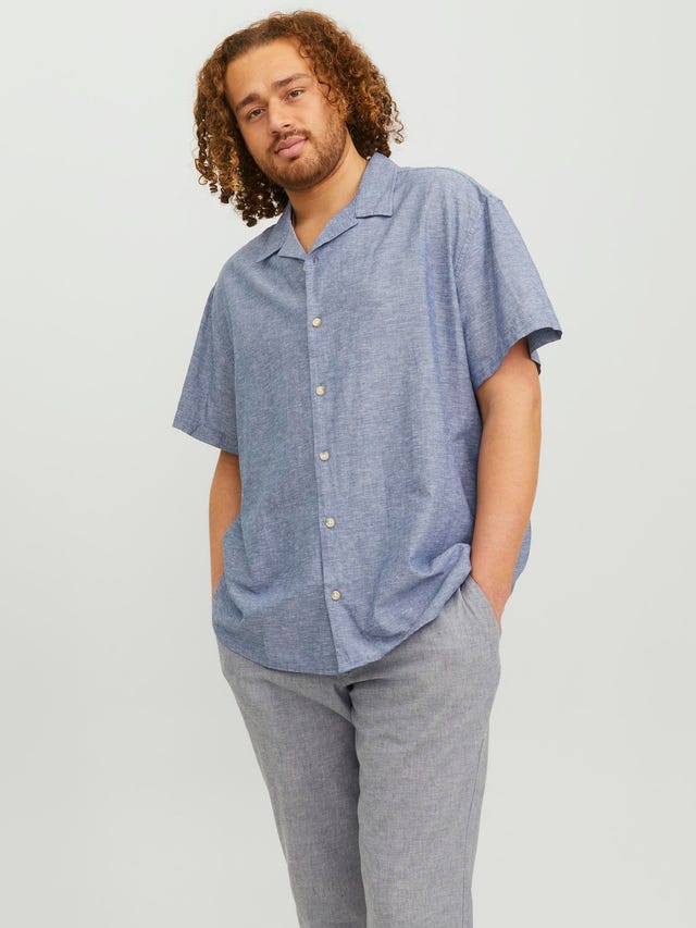 Jack & Jones Plus Size Regular Fit Hawaii skjorte - 12235159