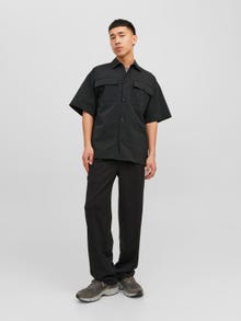 Jack & Jones Regular Fit Avslappnad skjorta -Black - 12235162
