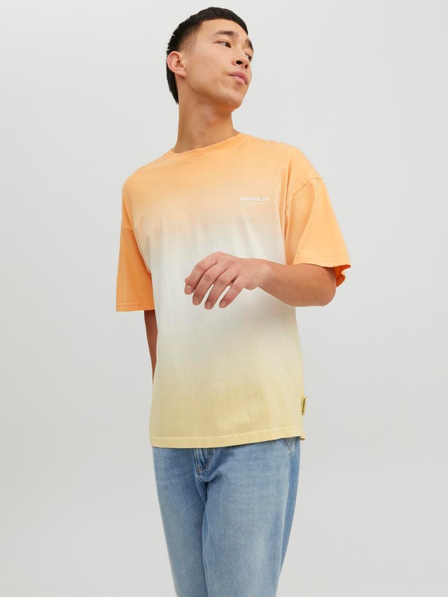 Jack & Jones T-shirt Con gradiente di colore Girocollo - 12235281