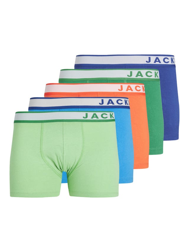 Jack & Jones Pack de 5 Boxers Pour les garçons - 12235342