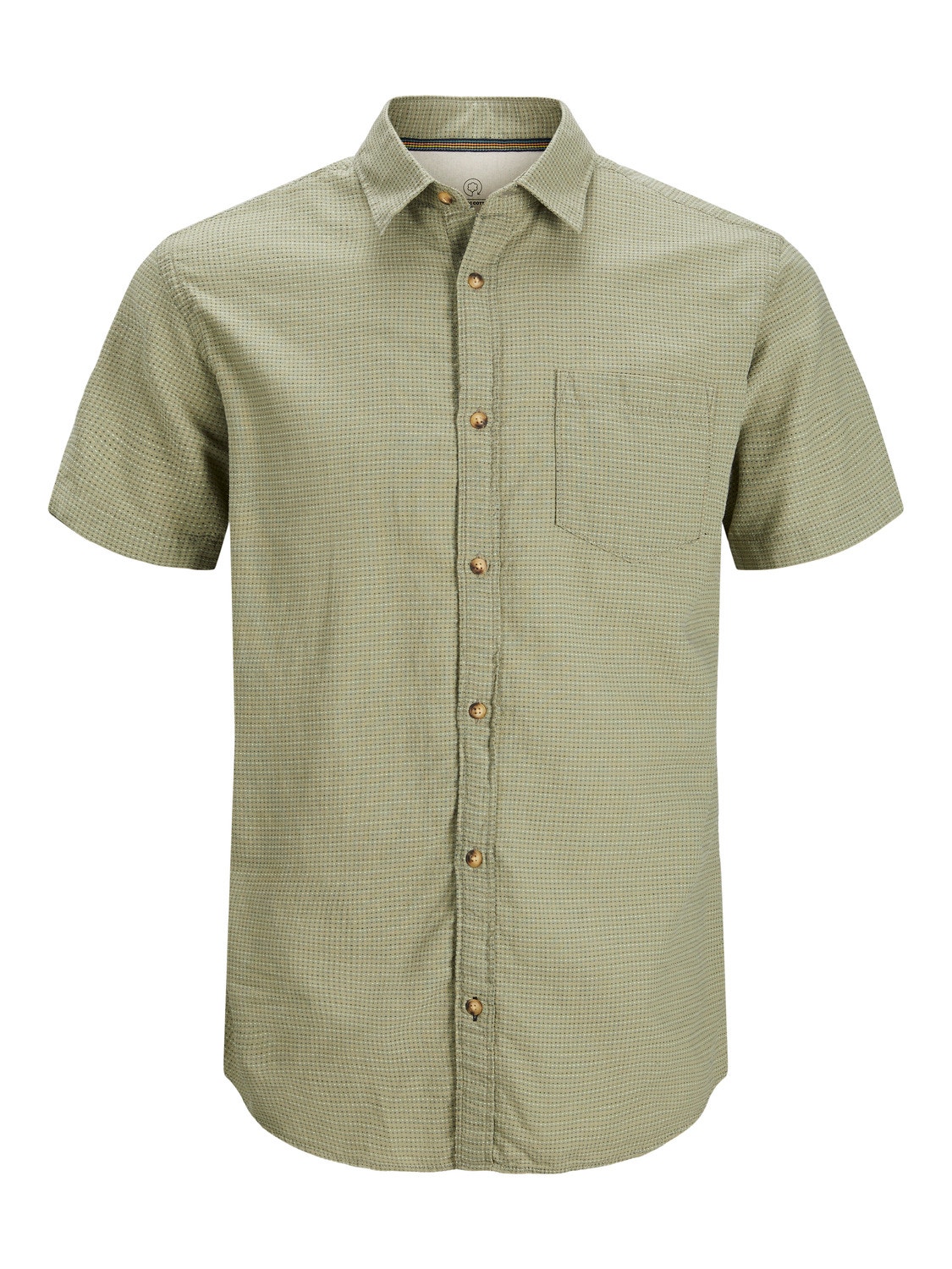 Jack & Jones Camisa Casual Regular Fit -Oil Green - 12235362