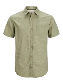 Jack & Jones Regular Fit Avslappnad skjorta -Oil Green - 12235362