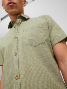 Jack & Jones Regular Fit Avslappnad skjorta -Oil Green - 12235362