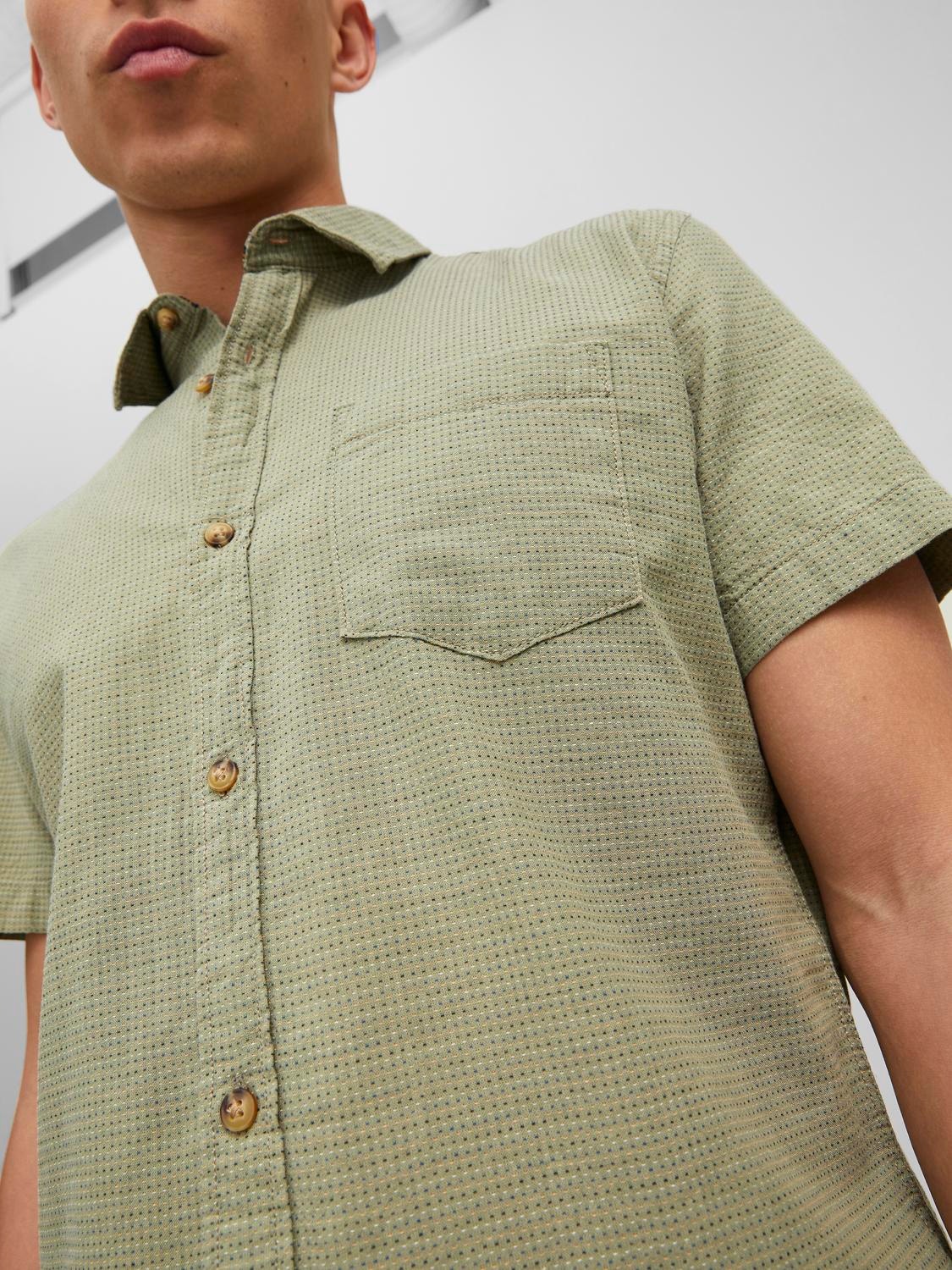 Jack & Jones Regular Fit Casual overhemd -Oil Green - 12235362