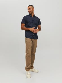 Jack & Jones Regular Fit Neformalus marškiniai -Navy Blazer - 12235362