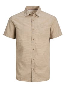 Jack & Jones Regular Fit Neformalus marškiniai -Crockery - 12235362