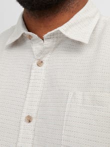 Jack & Jones Plus Size Regular Fit Casual shirt -Cloud Dancer - 12235368