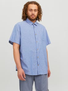 Jack & Jones Plus Size Regular Fit Neformalus marškiniai -Ensign Blue - 12235368
