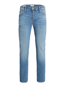 Jack & Jones Plius JJIMIKE JJORIGINAL AM 783 NOOS PLS Siaurėjantys džinsai -Blue Denim - 12235400