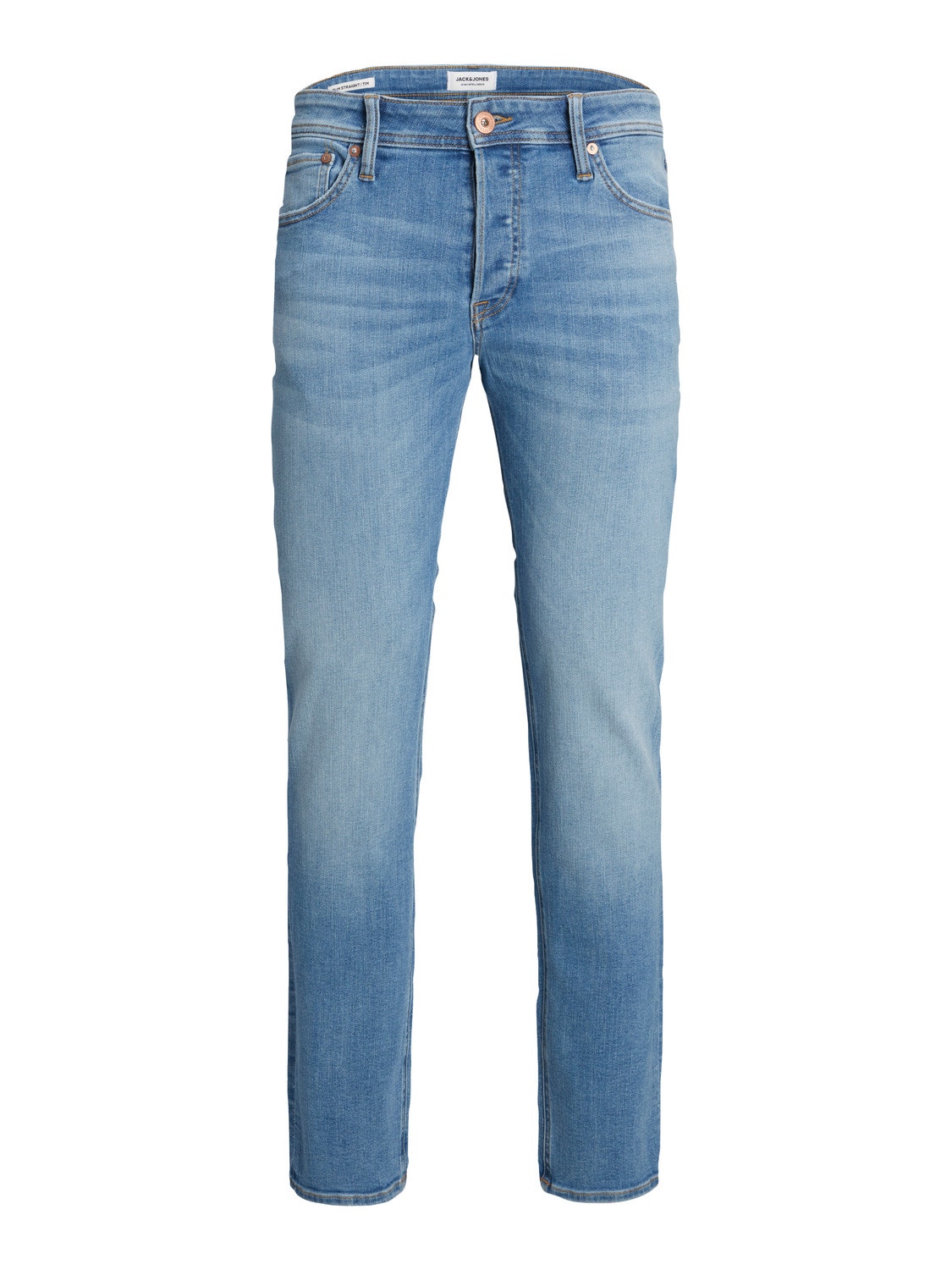 Jack & Jones Plus Size JJIMIKE JJORIGINAL AM 783 PLS Tapered fit jeans -Blue Denim - 12235400