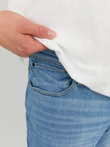 Jack & Jones Plius JJIMIKE JJORIGINAL AM 783 NOOS PLS Siaurėjantys džinsai -Blue Denim - 12235400
