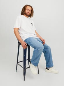 Jack & Jones Plius JJIMIKE JJORIGINAL AM 783 NOOS PLS Siaurėjantys džinsai -Blue Denim - 12235400