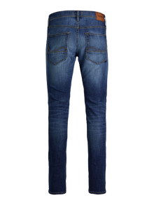 Jack & Jones Plius JJIGLENN JJFOX GE 348 NOOS PLS Priglundantys džinsai -Blue Denim - 12235405