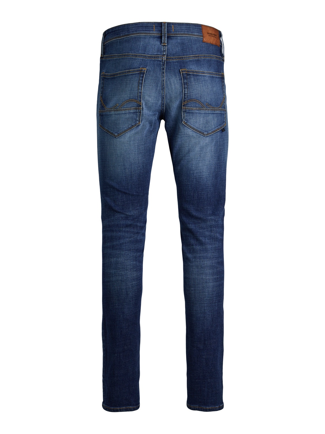 Jack & Jones Plus Size JJIGLENN JJFOX GE 348 PLS Slim fit jeans -Blue Denim - 12235405