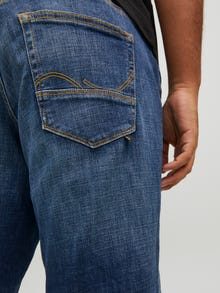 Jack & Jones Plius JJIGLENN JJFOX GE 348 NOOS PLS Priglundantys džinsai -Blue Denim - 12235405