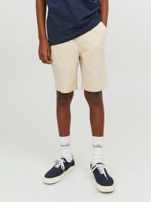 Jack & Jones Regular Fit Chino shorts Voor jongens -Moonbeam - 12235411
