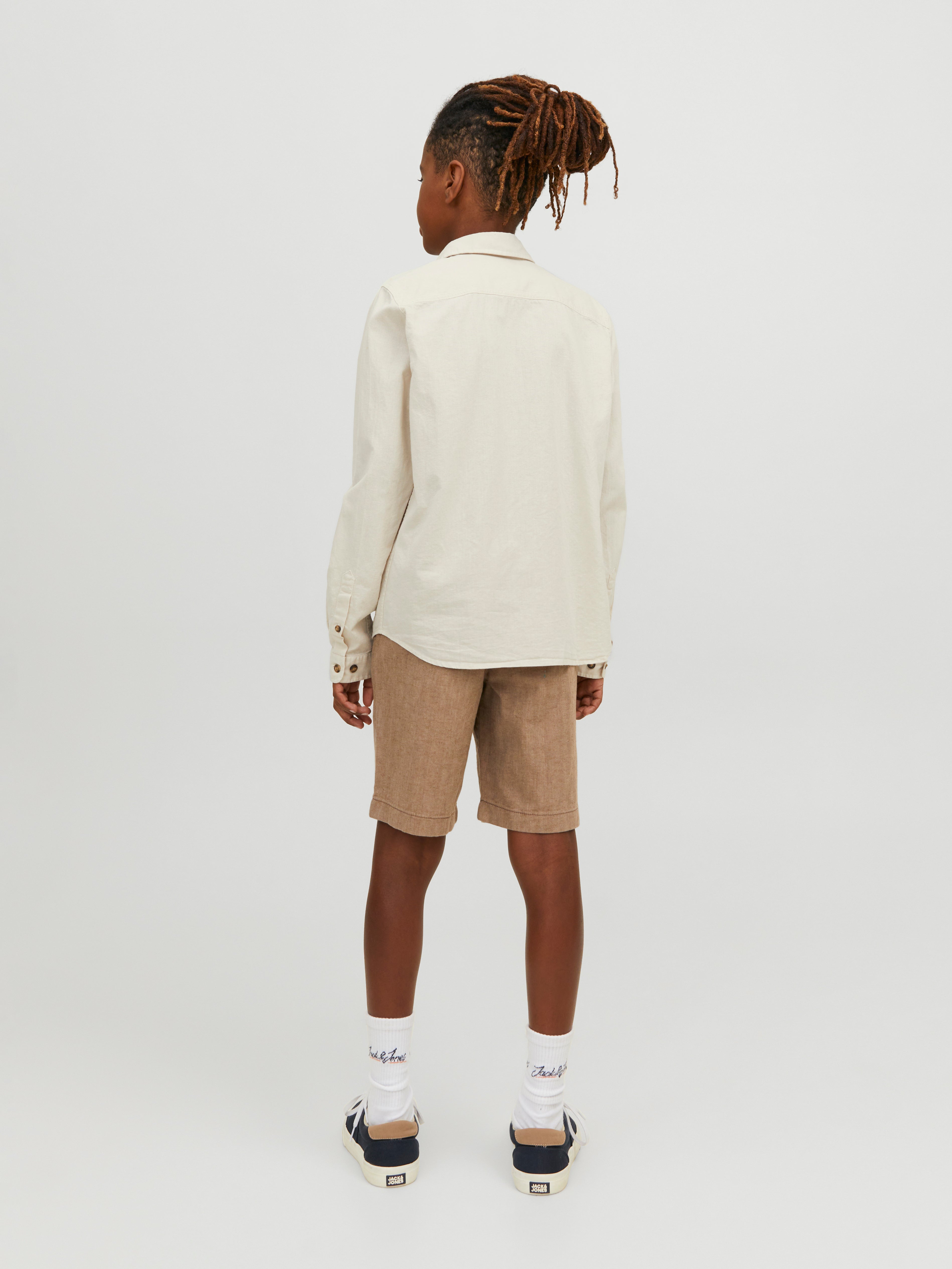 sweat asics junior brun