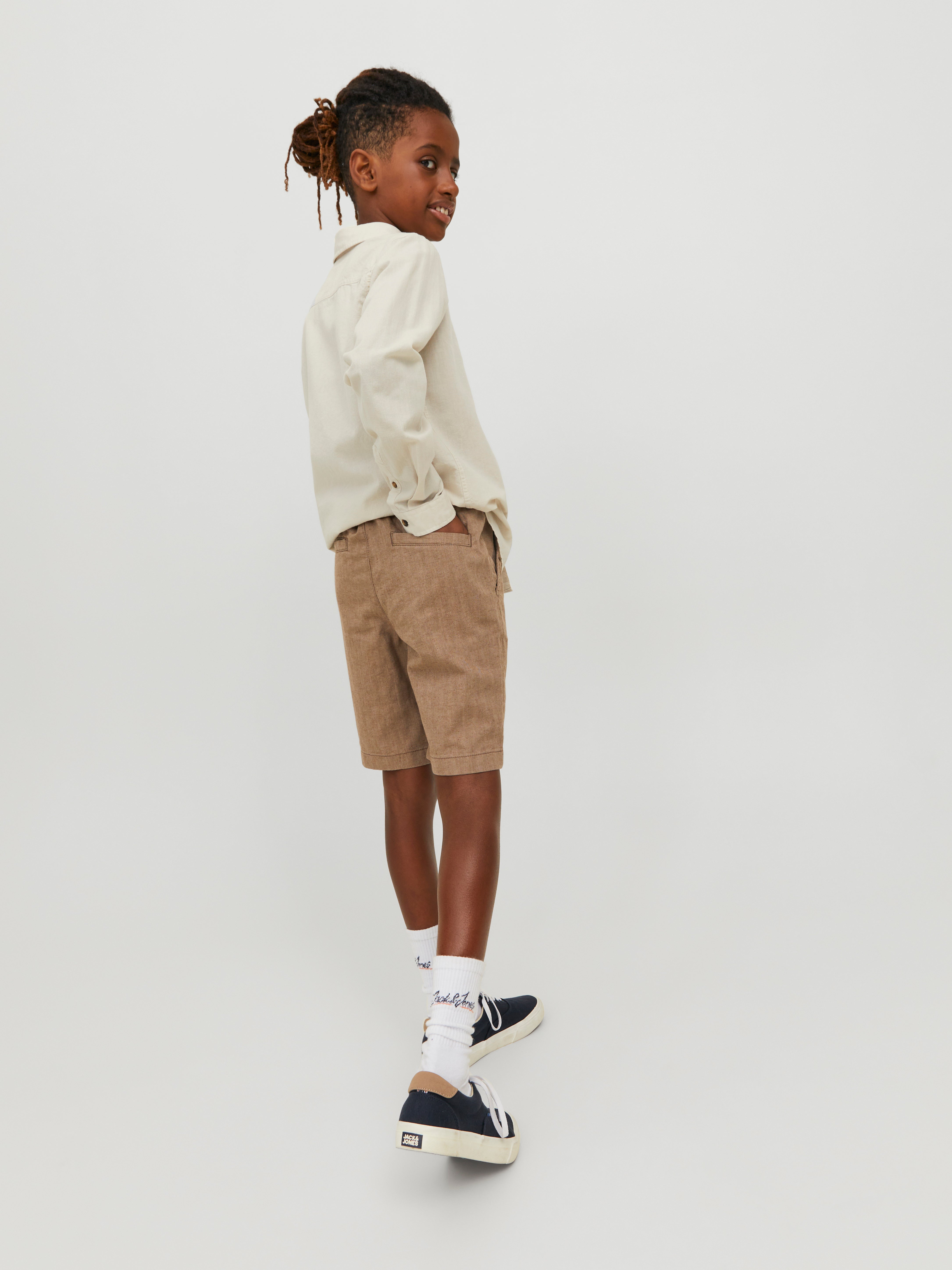 sweat asics junior brun