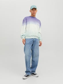 Jack & Jones Colour gradiant Crewn Neck Sweatshirt -Twilight Purple - 12235425