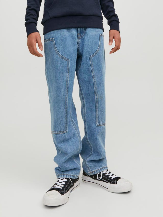 Jack & Jones JJICHRIS JJCARPENTER MF 748 Relaxed Fit Jeans Voor jongens - 12235449