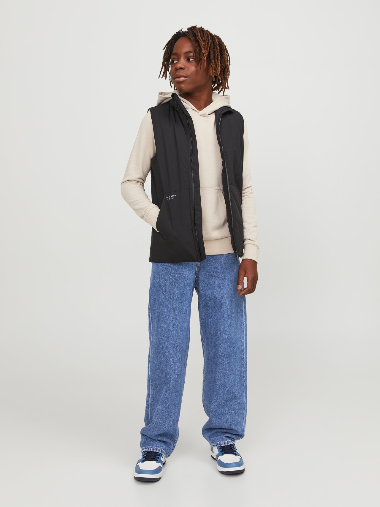 JJIALEX JJIORIGINAL MF 710 JNR Jeans baggy fit Per Bambino JJIALEX JJIORIGINAL MF 710 JNR Jeans baggy fit Per Bambino