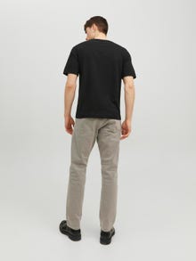 Jack & Jones Logo Crew neck T-shirt -Black - 12235487