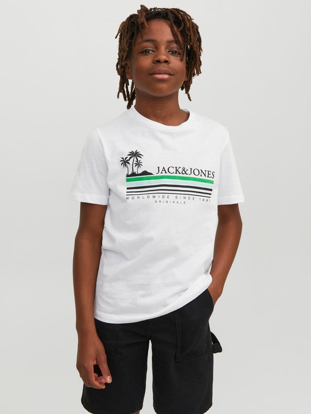 Jack & Jones T-shirt Logo Pour les garçons - 12235491
