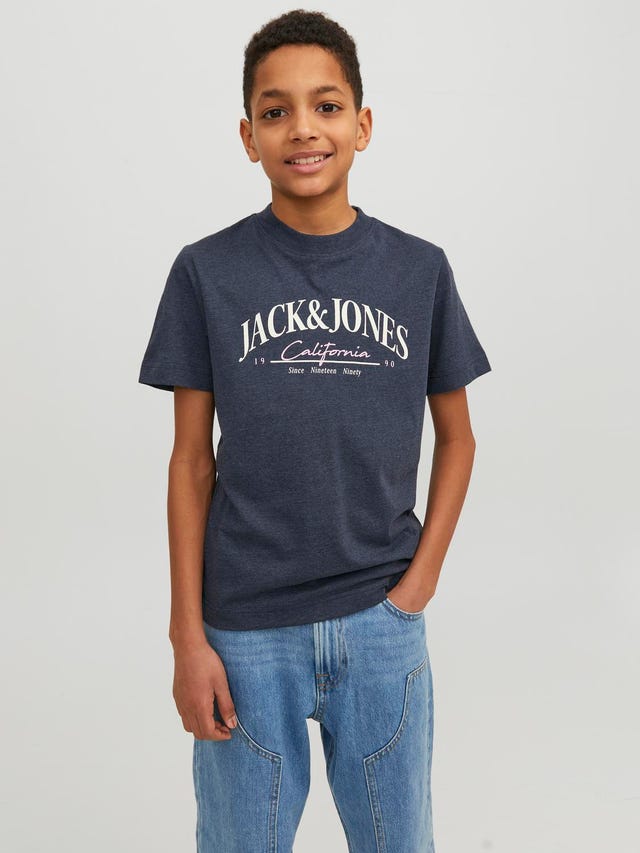 Jack & Jones Logo T-shirt Til drenge - 12235498