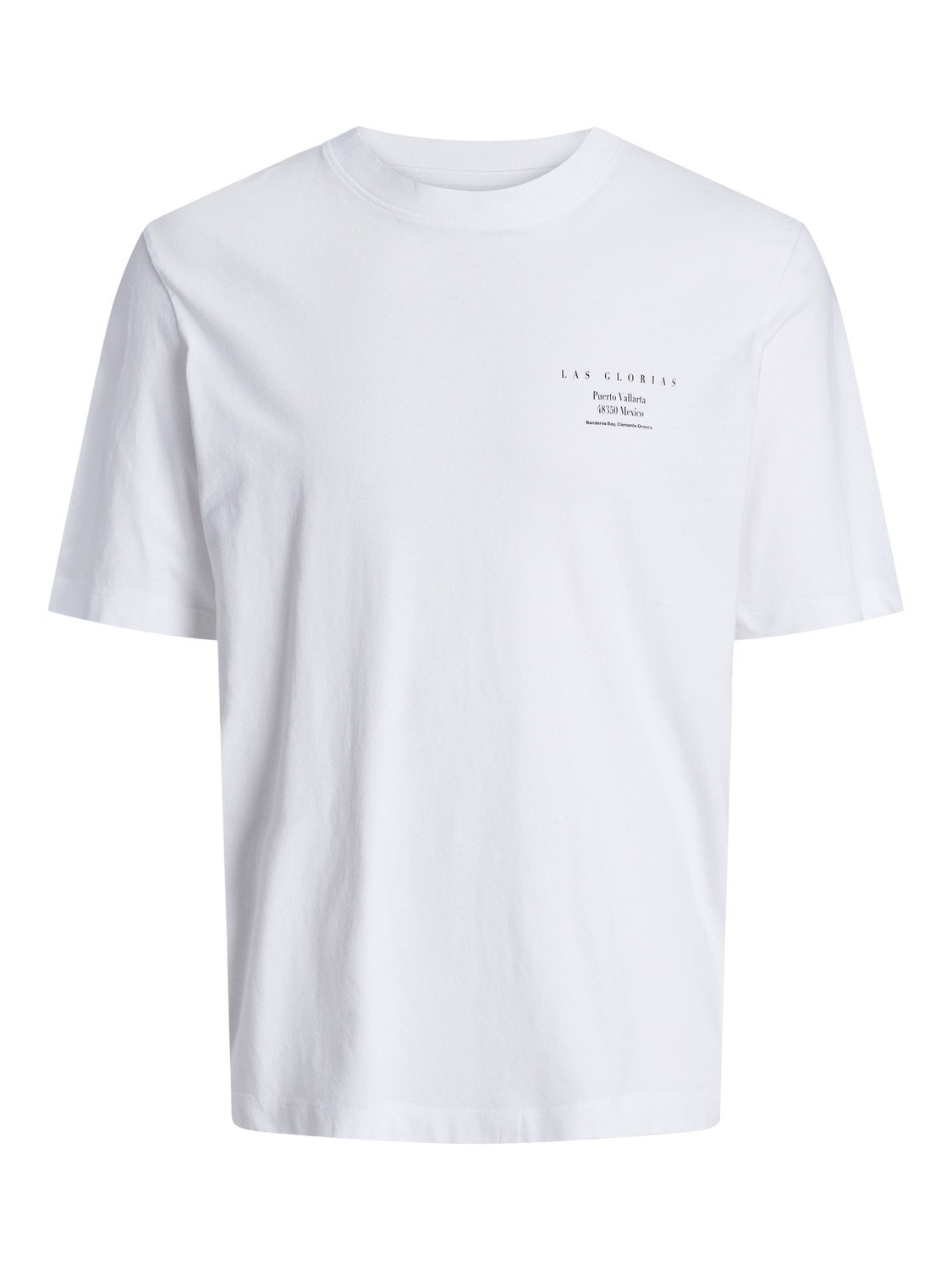 Jack & Jones Bedrukt T-shirt Voor jongens -Bright White - 12235523