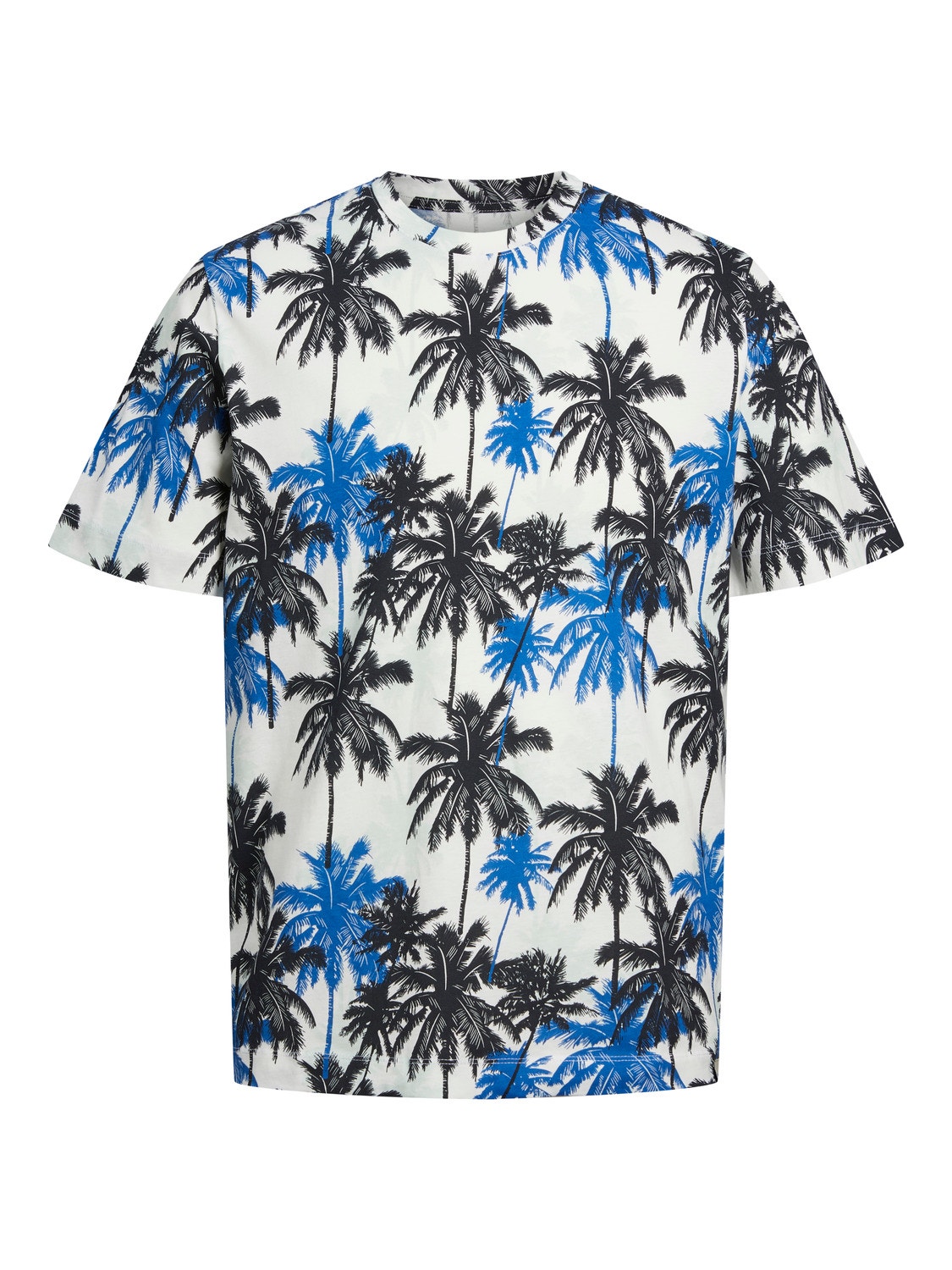 Jack & Jones Tropisk T-skjorte For gutter -Cloud Dancer - 12235529