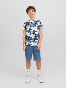 Jack & Jones Tropisch T-shirt Für jungs -Cloud Dancer - 12235529