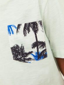 Jack & Jones Printed T-shirt For boys -Pale Blue - 12235530