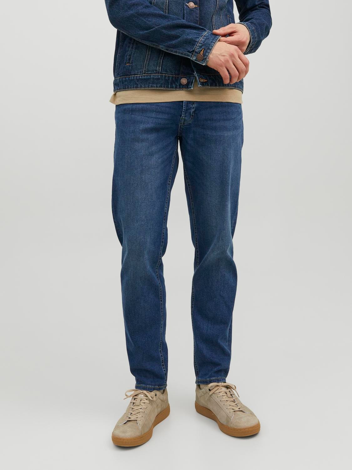 Jack & Jones JJIMIKE JJORIGINAL MF 031 Jean Coupe tapered -Blue Denim - 12235600