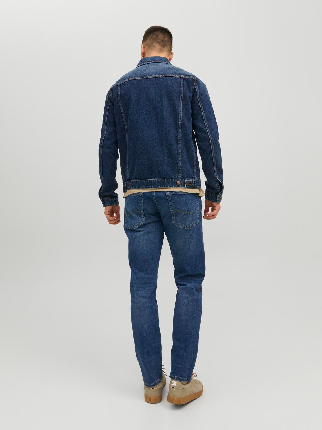 Jack & Jones JJIMIKE JJORIGINAL MF 031 Jean Coupe tapered -Blue Denim - 12235600