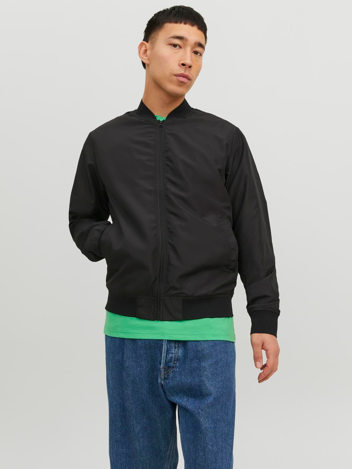 Jack & Jones Veste bomber -Black - 12235603