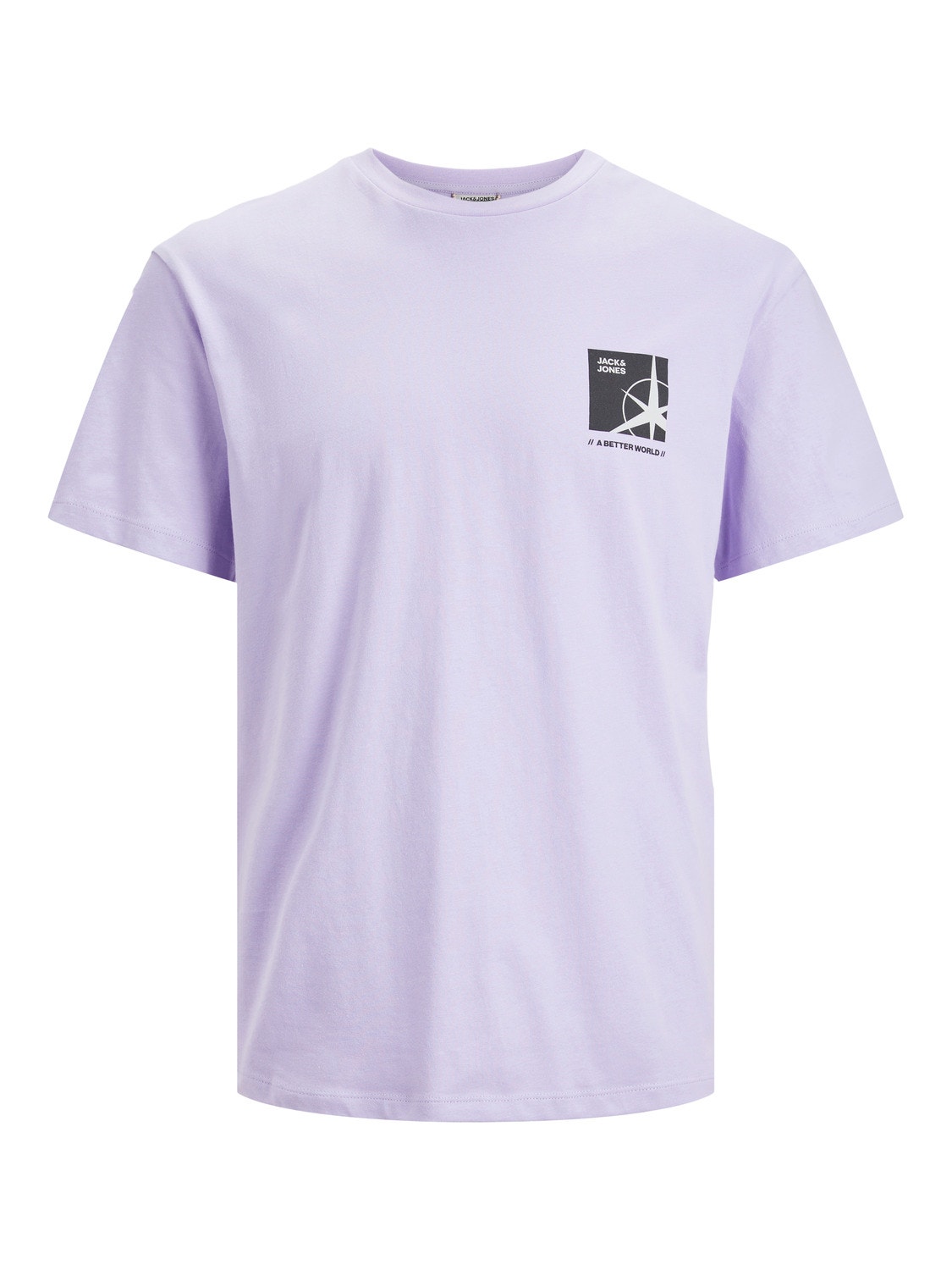 Jack & Jones Logo T-skjorte For gutter -Lavender - 12235609